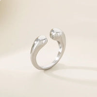 Luxury Rings Anillo Gifts For Women - Stainless Steel 304 - KR111374-GC