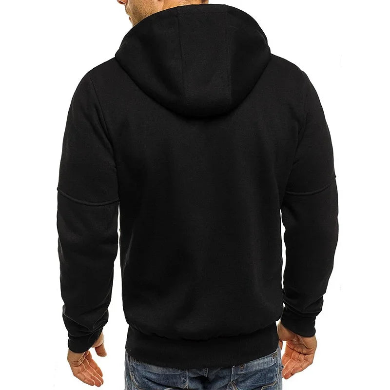 Men's Long Sleeve Zipper Hoodies