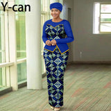 African Dresses for Elegant Patchwork Women Gown