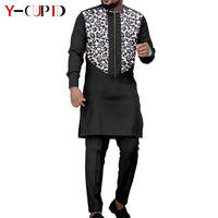 African Dresses for Matching Couple Outfits for Party Vestidos Y23C067