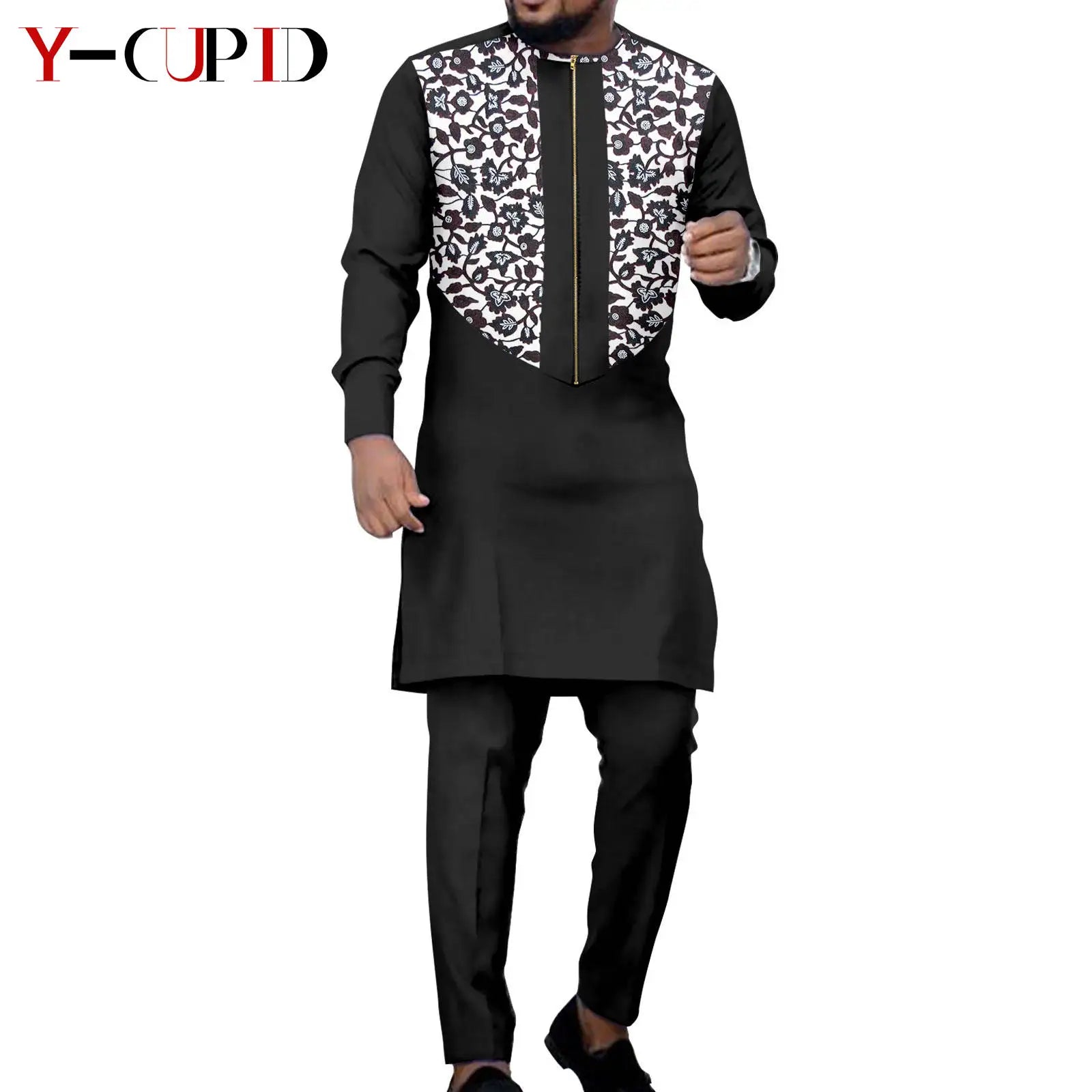 African Dresses for Matching Couple Outfits for Party Vestidos Y23C067