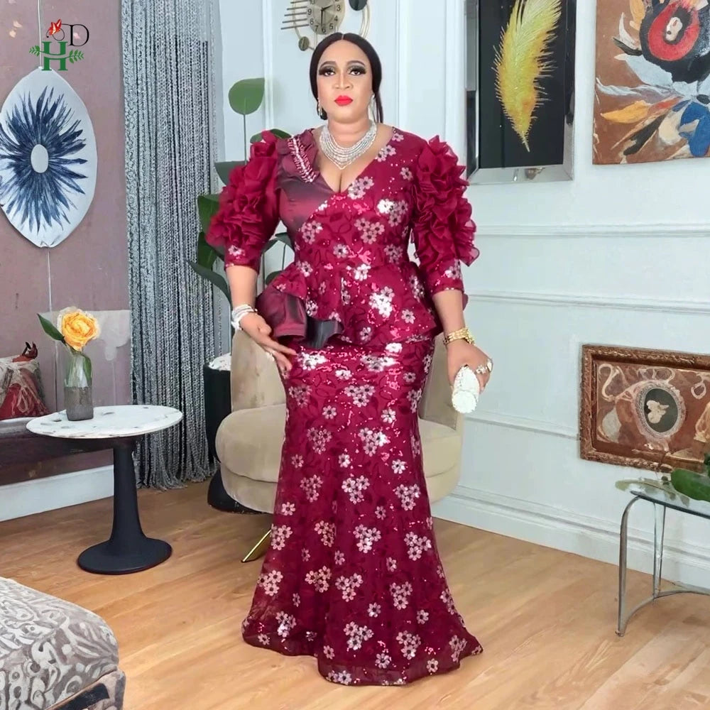 African Dresses For Traditional Couple Outfit