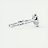 Diamond 14k Gold Plated Wedding Engagement Ring Jewelry