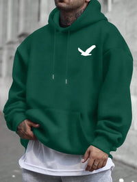 Men's Casual Printed Hoodie