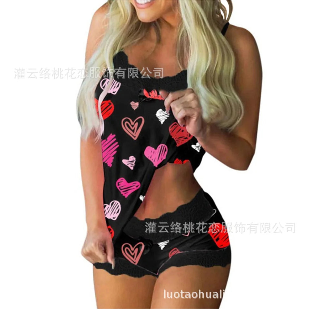 Sexy Seamless Lace Bowknot Lingerie Set