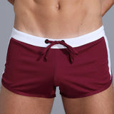 1pcs Mens Boxers Shorts Underwear Summer Fashion Swimwear Trunks Sports Wear Sexy Short Breathable Men Beach Pants Underwear