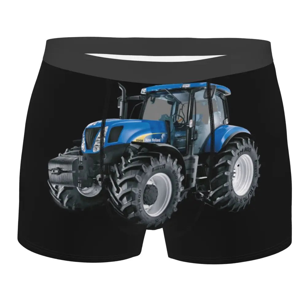 Custom Tractor Boxers Shorts Mens Briefs Underwear Fashion Underpants