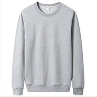 Men Casual Solid Color Sweatshirt