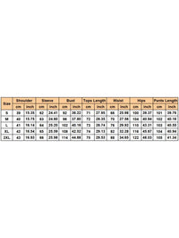 2 Piece B/W Stripe Women Matching Sets