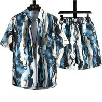 Tie-Dye Print Short Set