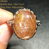 Ring Jewelry For Woman Lady Clear Crystal