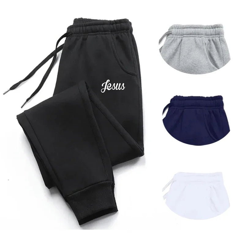 Hot Sales Mens Sweatpants Printing Casual Pants Outdoor Sports Jogging Pants Daily Street Man Trousers Morning Run Sportswear