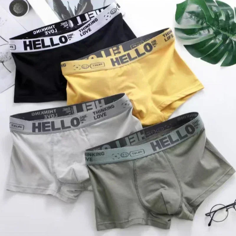 Men's Underwear Boxers Summer Soft Comfortable Breathable Sports Shorts Boxer Underpants Soft Comfortable Male Panties
