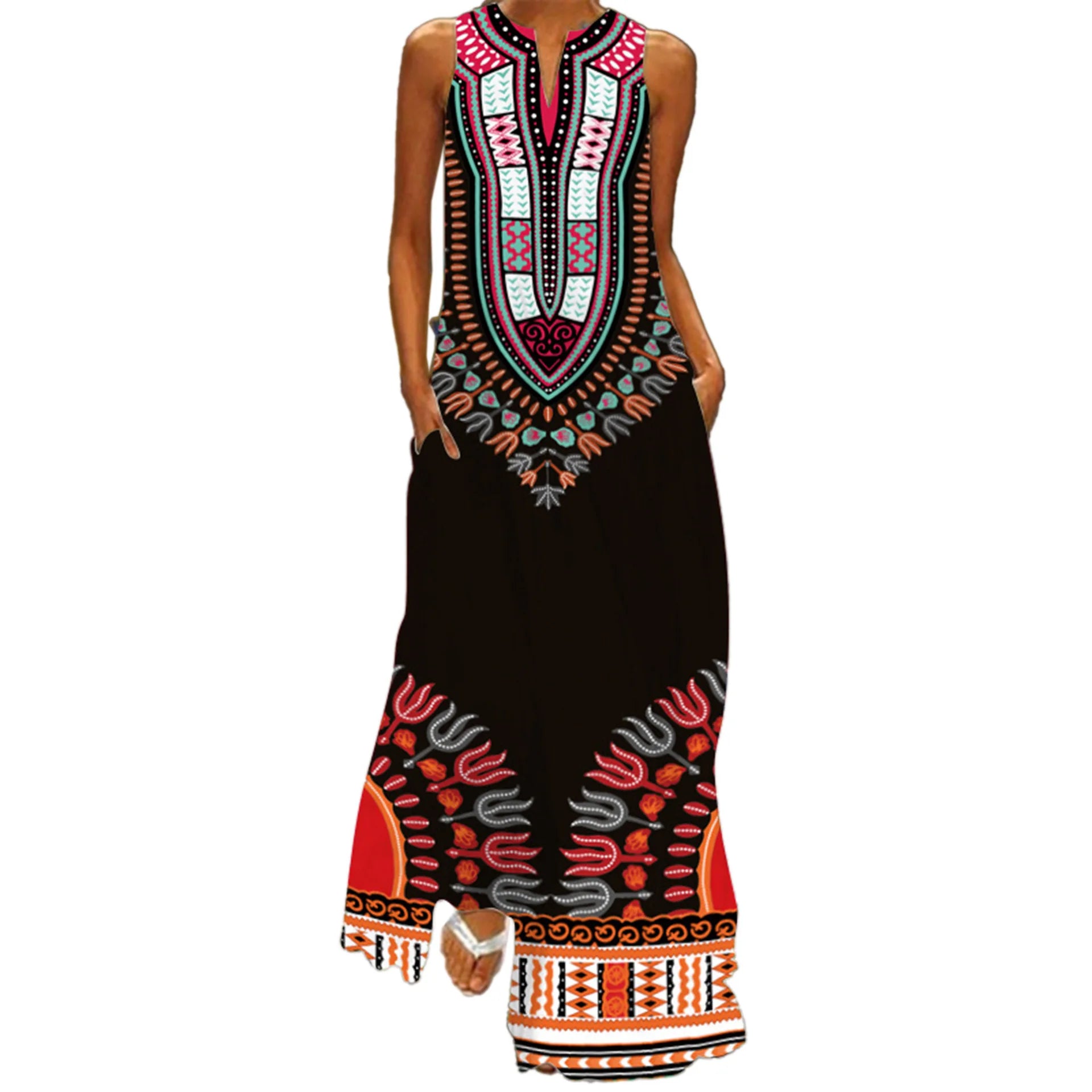 African crafted designed women dress