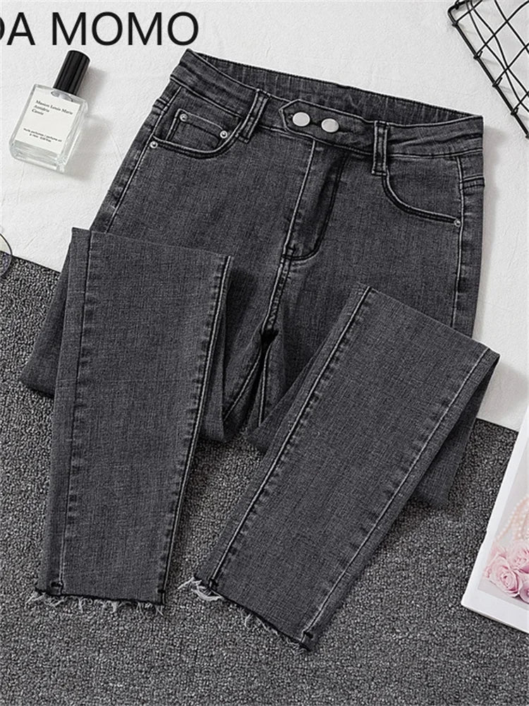 Womens Jeans Stretch Skinny Pants