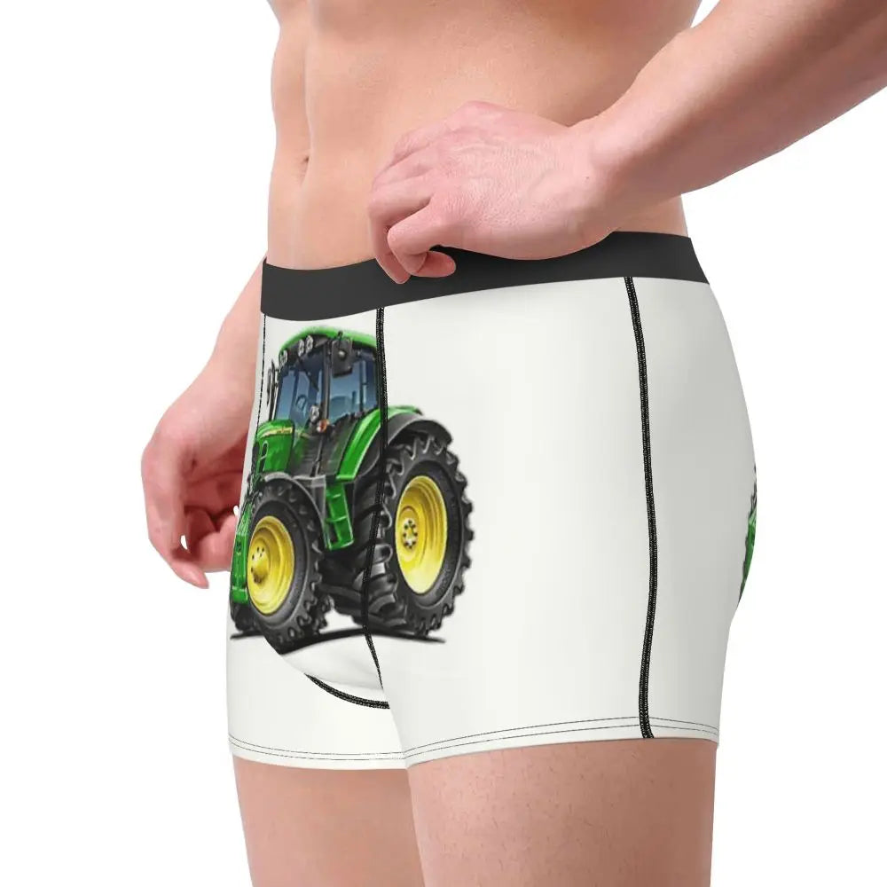 Custom Tractor Boxers Shorts Mens Briefs Underwear Fashion Underpants