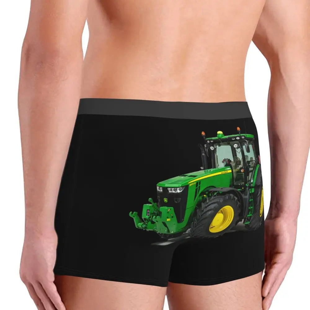Custom Tractor Boxers Shorts Mens Briefs Underwear Fashion Underpants