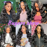 30-40inch Body Wave Human Hair Bundles with Closure