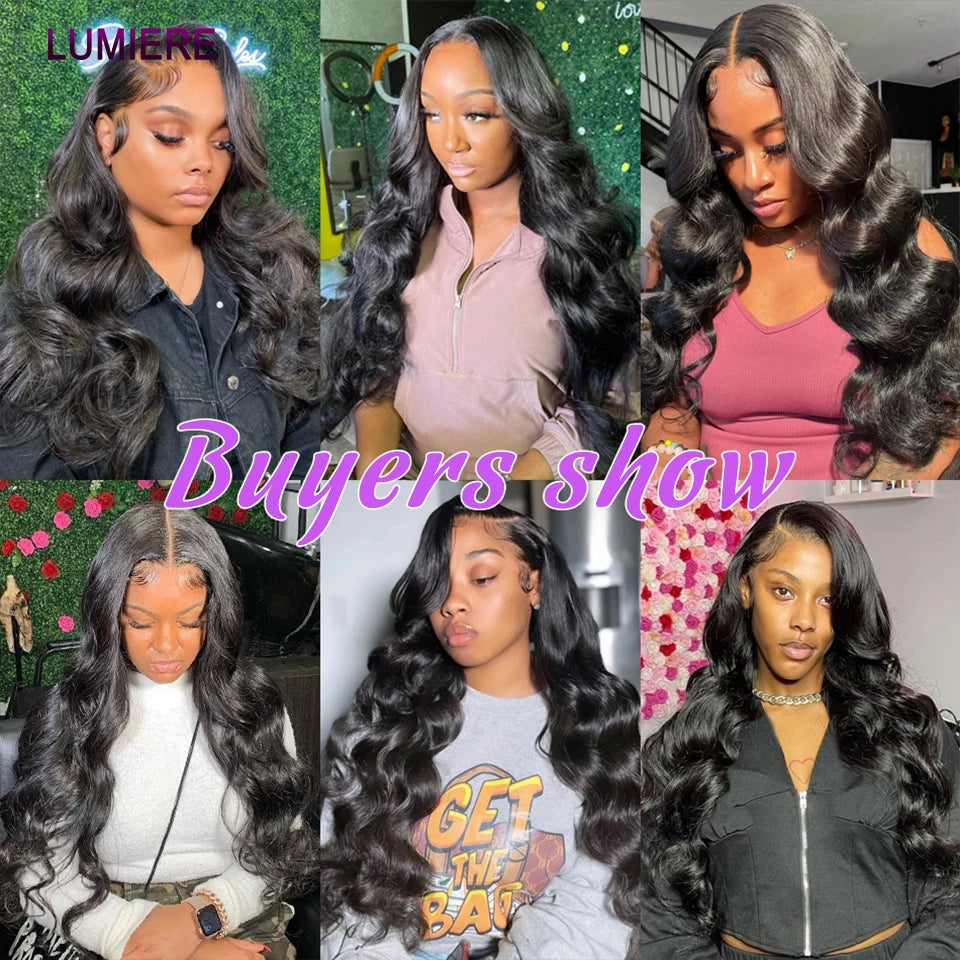 30-40inch Body Wave Human Hair Bundles with Closure