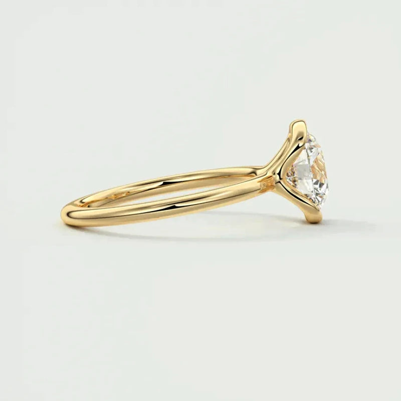 18k Gold Wedding Ring 1.0CT D