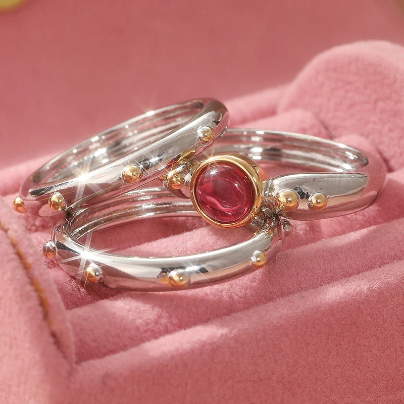 3pcs Elegant Stacking Rings