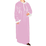 Casual PVC Latex Look Long Maxi Dress