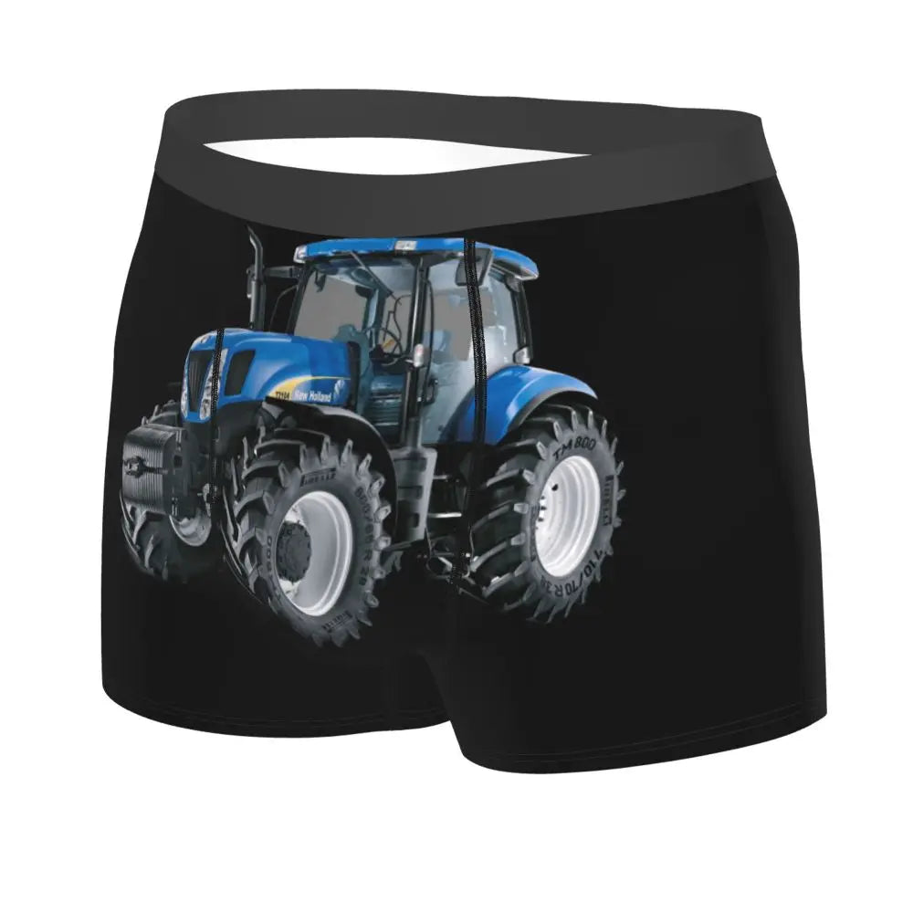Custom Tractor Boxers Shorts Mens Briefs Underwear Fashion Underpants
