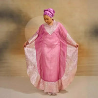 African Dresses for Women 2025 Abayas Traditional Africa Clothing Dashiki Ankara Outfits Gown Robe Muslim Kaftan Maxi Long Dress