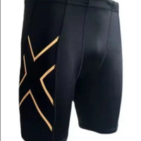 Men Boxers Compression Shorts Sports Underwear Underpants Gym Shorts Quick-Drying Sweatpants Moisture Absorption
