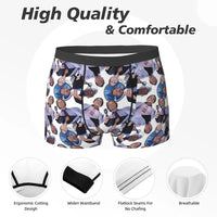 Boxer Underpants Shorts House MD Panties Men Soft Underwear for Homme Man Boyfriend Gifts