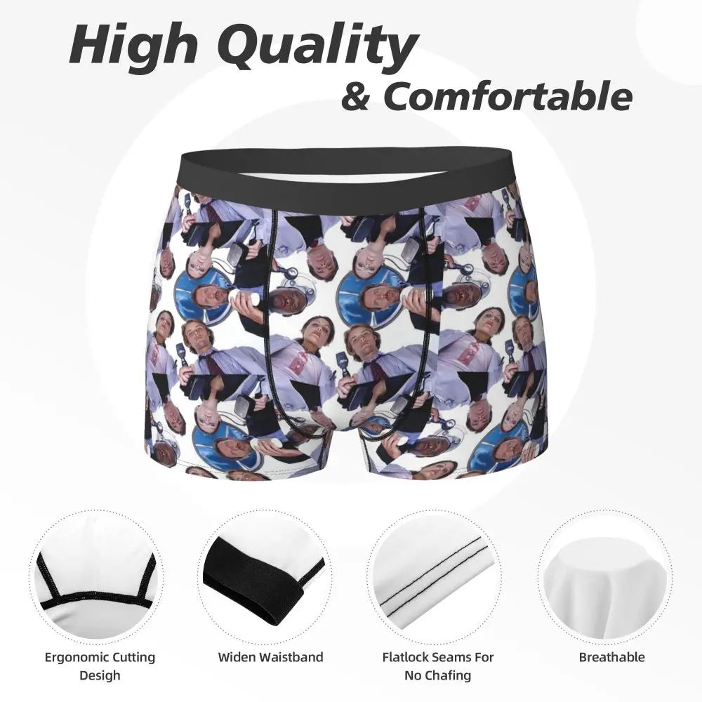 Boxer Underpants Shorts House MD Panties Men Soft Underwear for Homme Man Boyfriend Gifts