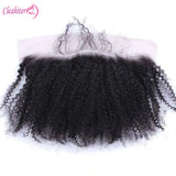 13x4 Kinky Curly Ear to Ear Lace Pre-Plucked Hairline