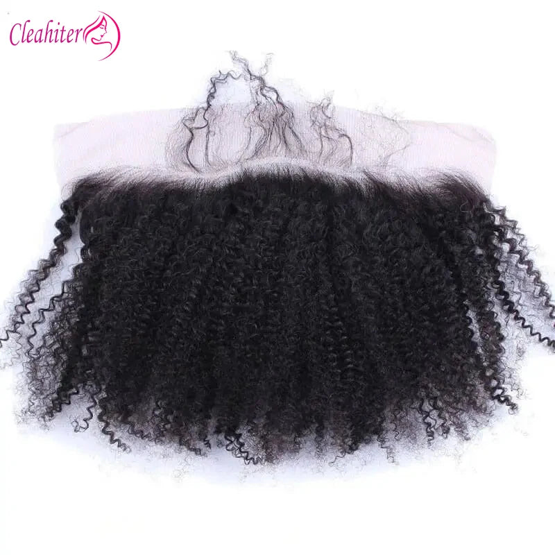 13x4 Kinky Curly Ear to Ear Lace Pre-Plucked Hairline