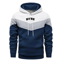 2025 Versatile Mens Tracksuit Print Casual Tricolor Sweatshirt Outdoors Sports Jogging Mens Clothing Fashion Street Hoodies Tops