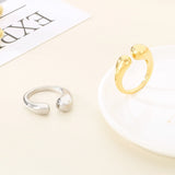 Luxury Rings Anillo Gifts For Women - Stainless Steel 304 - KR111374-GC