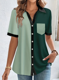 Women's Plus Size Chic Elegant Shirt For Chubby