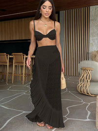 Women Geometry Printed Beach Cover Up