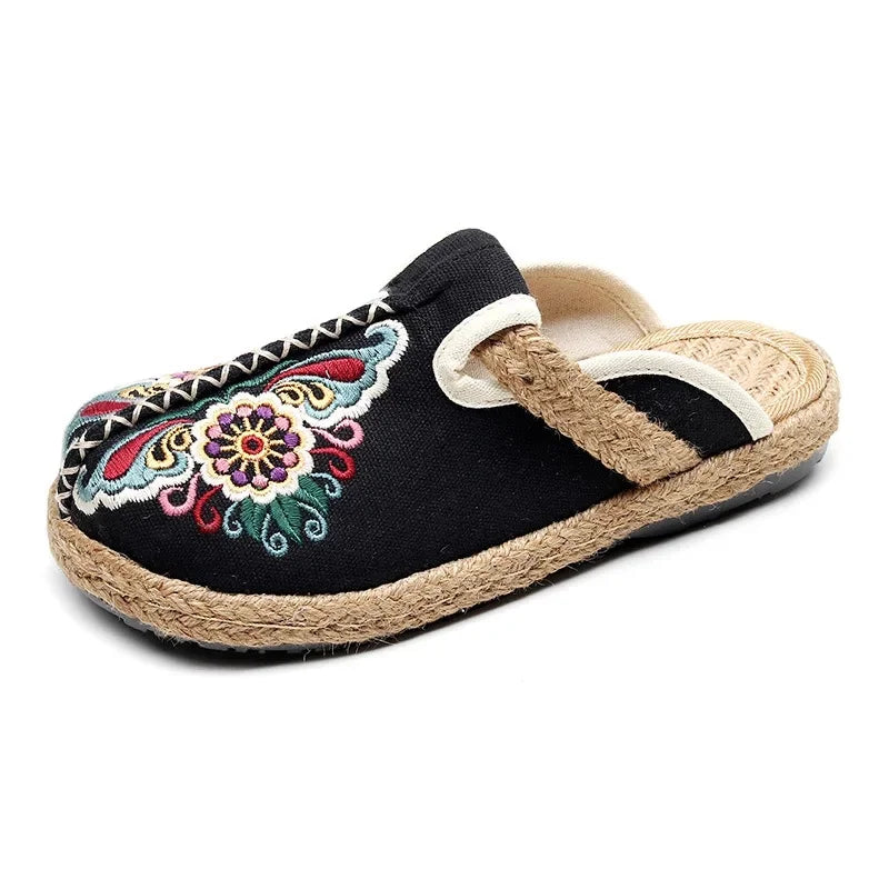 Women's Ancient Ethnic Style Woven Shoes
