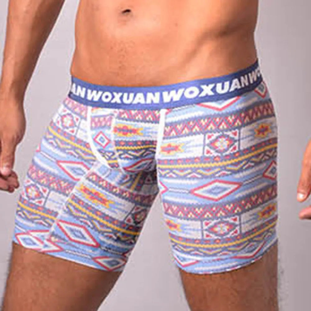 Men's Long Leg Boxer Briefs Designed for Comfort