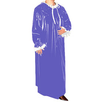 Casual PVC Latex Look Long Maxi Dress