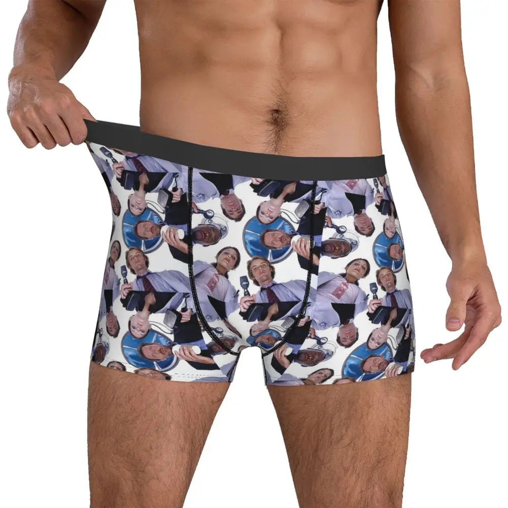 Boxer Underpants Shorts House MD Panties Men Soft Underwear for Homme Man Boyfriend Gifts