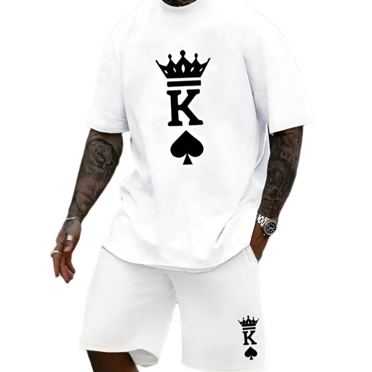 Men's King Crown Shorts Set