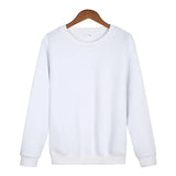 Men Casual Solid Color Sweatshirt
