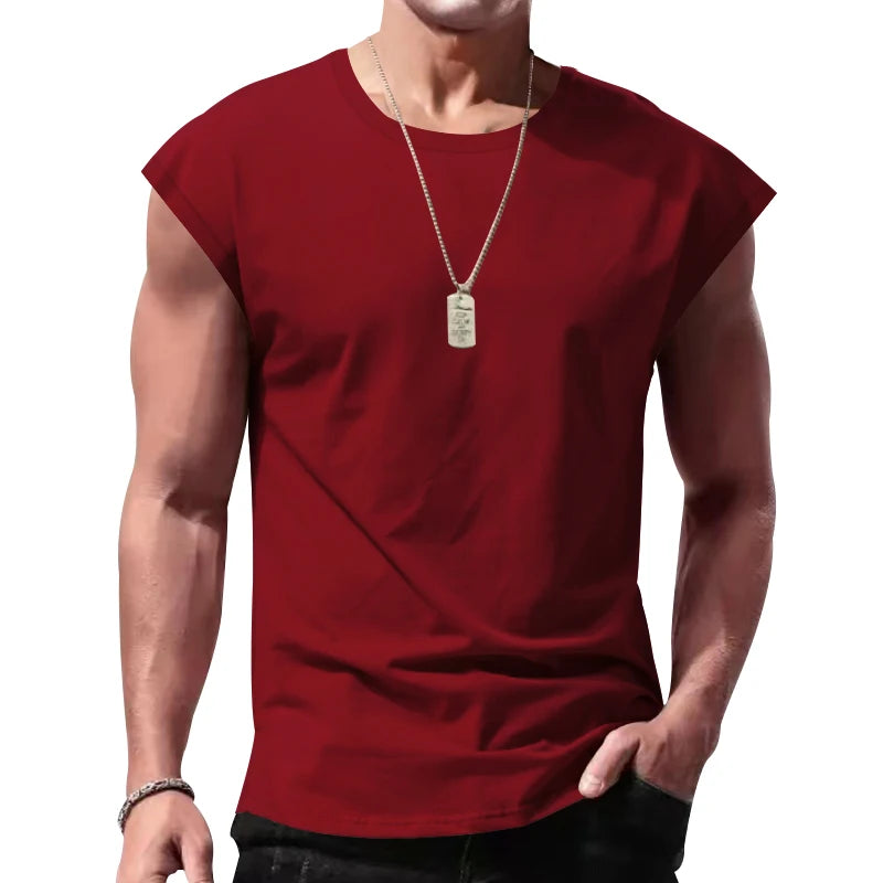 Men's Sleeveless T-shirt Summer