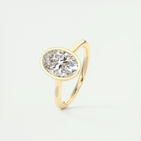 Diamond 14k Gold Plated Wedding Engagement Ring Jewelry