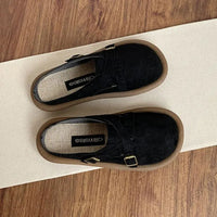 Casual Anti-Skid Flat Fabric Slides