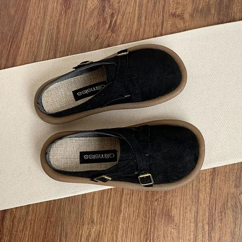 Casual Anti-Skid Flat Fabric Slides