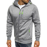 Men's Long Sleeve Zipper Hoodies