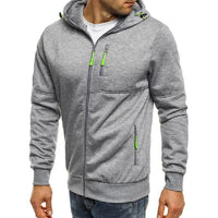 Men's Long Sleeve Zipper Hoodies