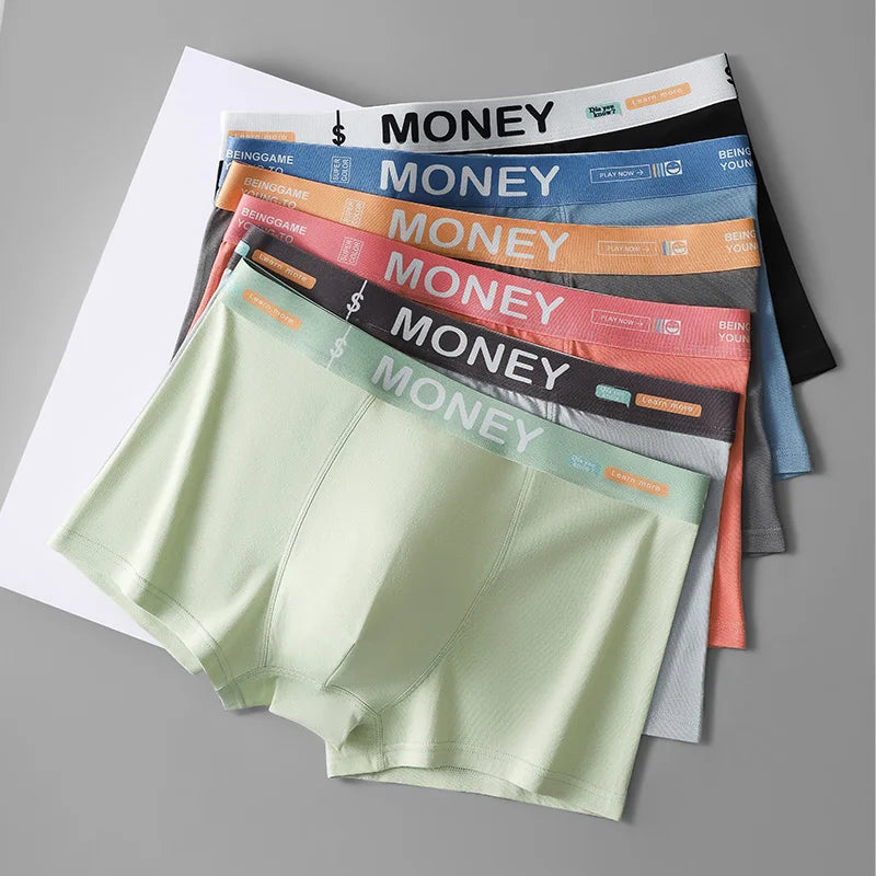 Men's Square Panties Boxers and Underpants Men's Boxer Briefs Man Underwear Hot Gifts Cotton Shorts Sports Sexy Unerderwear Set